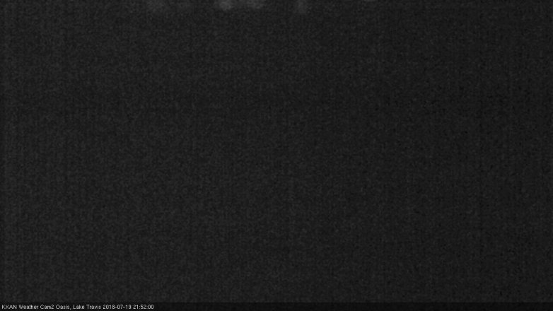 Lake Travis webcam, July 19, 2018 8:55 PM CT