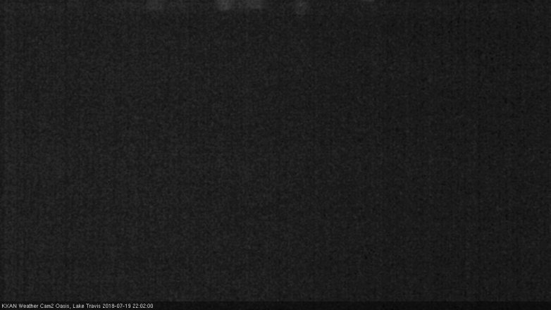 Lake Travis webcam, July 19, 2018 9:05 PM CT
