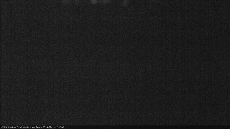 Lake Travis webcam, July 19, 2018 9:35 PM CT