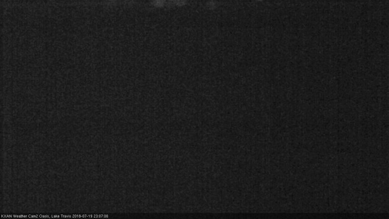 Lake Travis webcam, July 19, 2018 10:10 PM CT