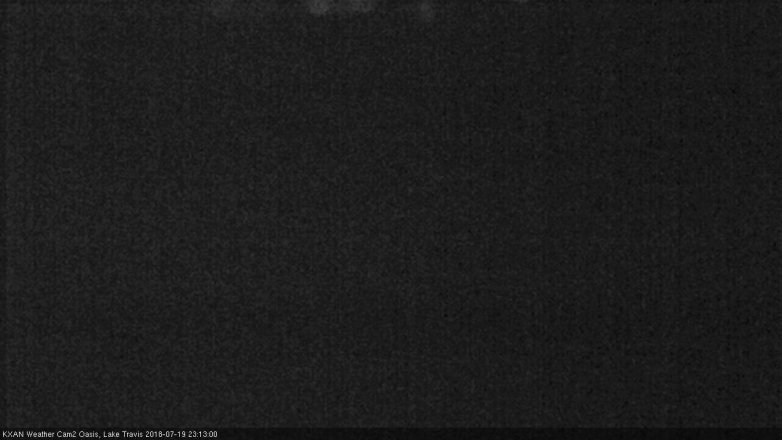 Lake Travis webcam, July 19, 2018 10:15 PM CT