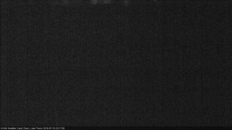 Lake Travis webcam, July 19, 2018 10:20 PM CT