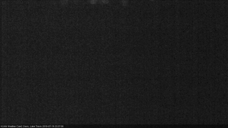 Lake Travis webcam, July 19, 2018 10:40 PM CT