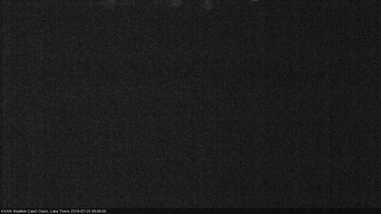 Lake Travis webcam, July 19, 2018 11:10 PM CT