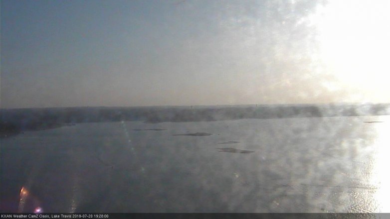 Lake Travis webcam, July 20, 2018 6:30 PM CT