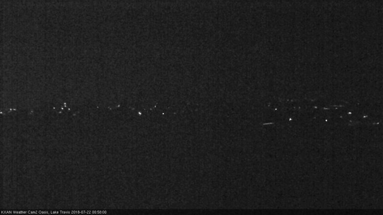 Lake Travis webcam, July 21, 2018 12:00 AM CT
