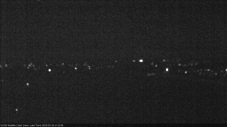 Lake Travis webcam, July 26, 2018 8:35 PM CT