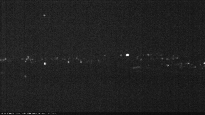 Lake Travis webcam, July 26, 2018 8:55 PM CT