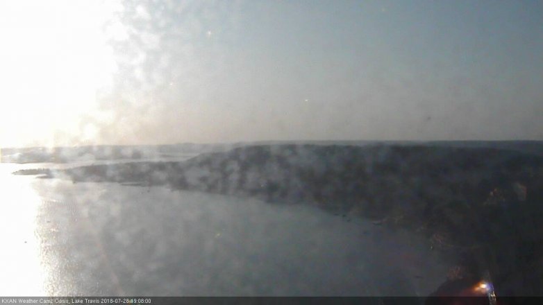 Lake Travis webcam, July 28, 2018 6:10 PM CT