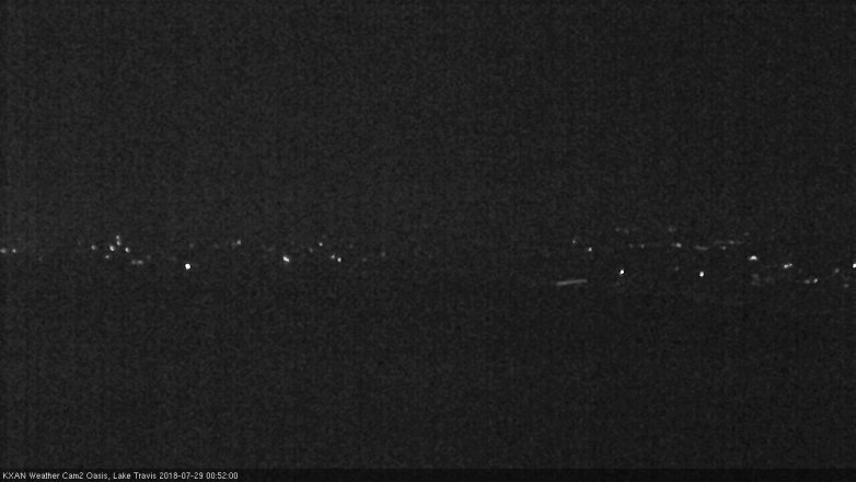 Lake Travis webcam, July 28, 2018 11:55 PM CT