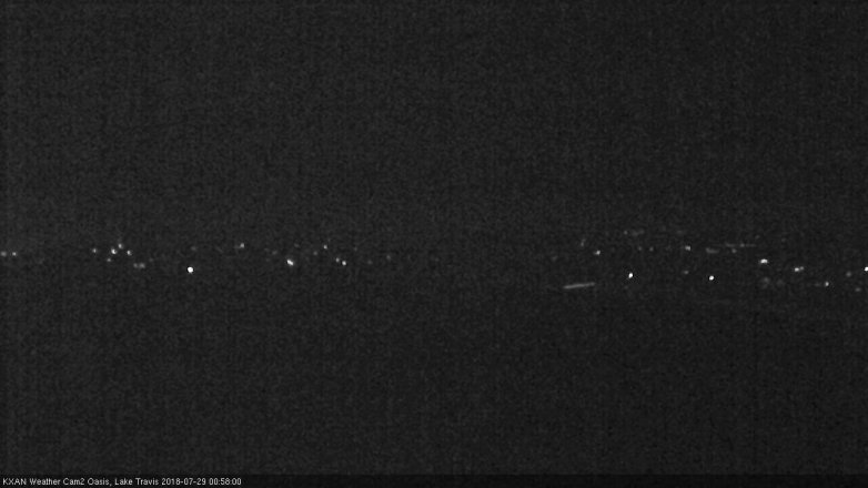 Lake Travis webcam, July 28, 2018 12:00 AM CT