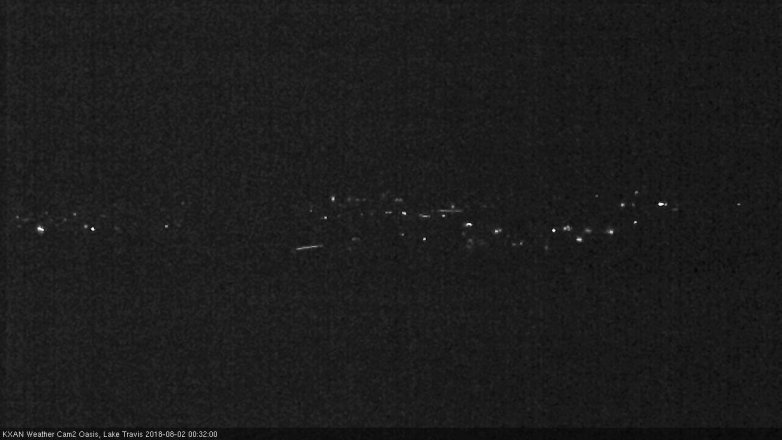 Lake Travis webcam, August 1, 2018 11:35 PM CT