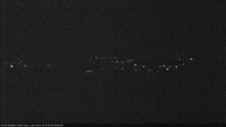 Lake Travis webcam, August 1, 2018 11:45 PM CT