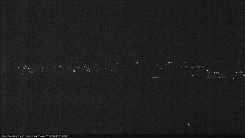 Lake Travis webcam, August 2, 2018 8:35 PM CT
