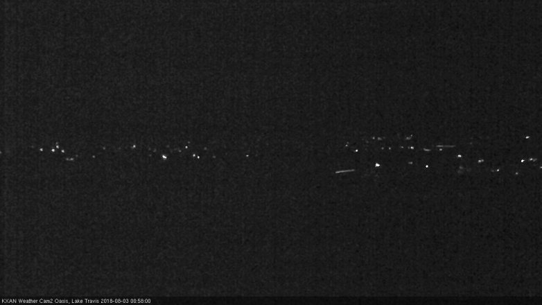 Lake Travis webcam, August 2, 2018 12:00 AM CT