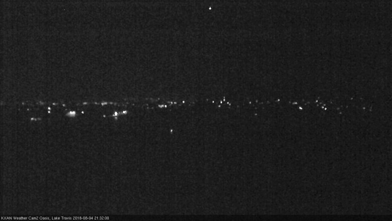 Lake Travis webcam, August 4, 2018 8:35 PM CT