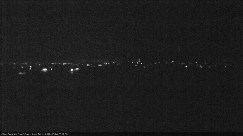 Lake Travis webcam, August 4, 2018 10:20 PM CT