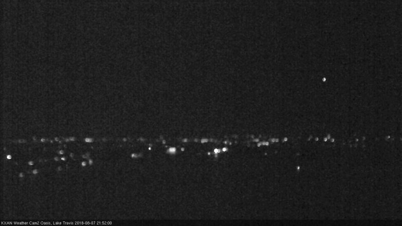 Lake Travis webcam, August 7, 2018 8:55 PM CT