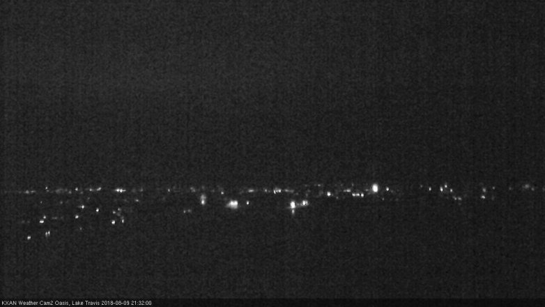 Lake Travis webcam, August 9, 2018 8:35 PM CT