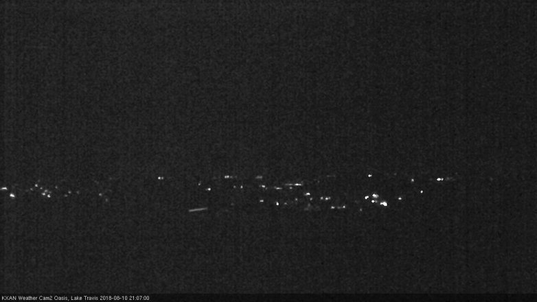 Lake Travis webcam, August 10, 2018 8:10 PM CT