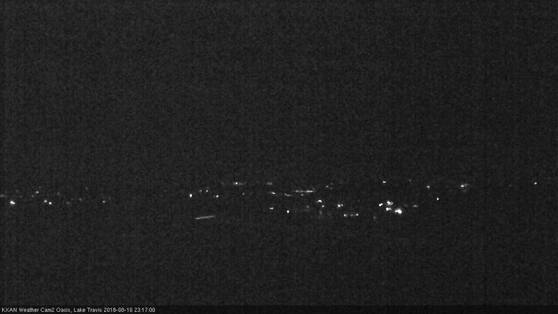 Lake Travis webcam, August 10, 2018 10:20 PM CT