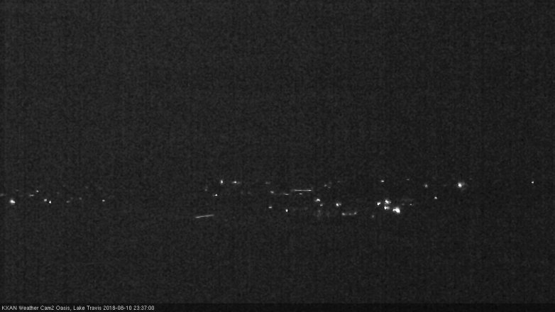 Lake Travis webcam, August 10, 2018 10:40 PM CT