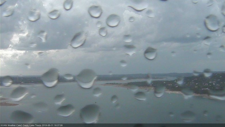 Lake Travis webcam, August 11, 2018 3:40 PM CT