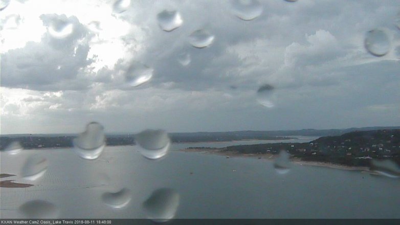 Lake Travis webcam, August 11, 2018 3:50 PM CT