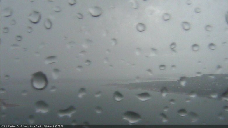 Lake Travis webcam, August 11, 2018 4:40 PM CT