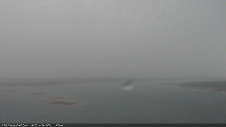 Lake Travis webcam, August 11, 2018 5:55 PM CT