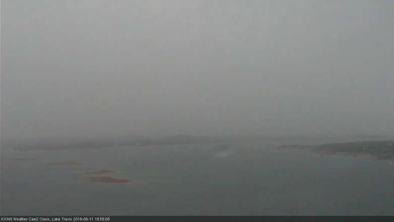 Lake Travis webcam, August 11, 2018 6:00 PM CT