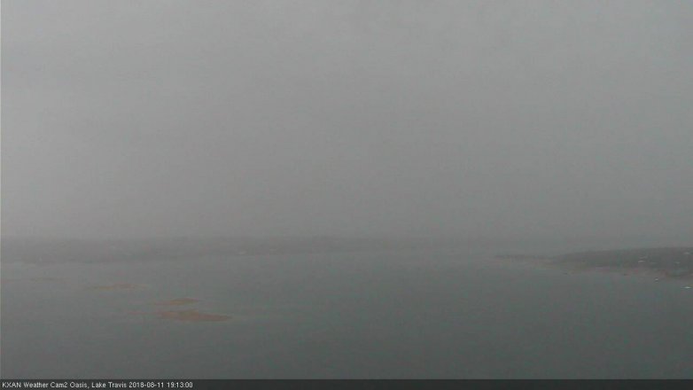 Lake Travis webcam, August 11, 2018 6:15 PM CT