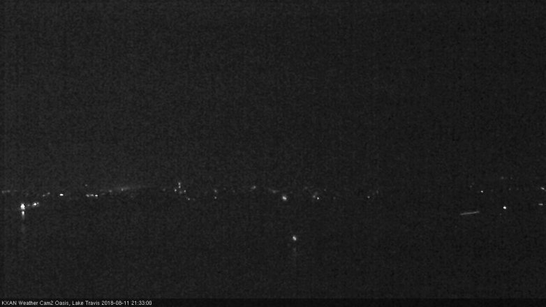 Lake Travis webcam, August 11, 2018 8:35 PM CT