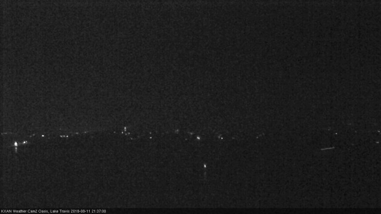 Lake Travis webcam, August 11, 2018 8:40 PM CT