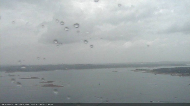 Lake Travis webcam, August 12, 2018 11:00 AM CT