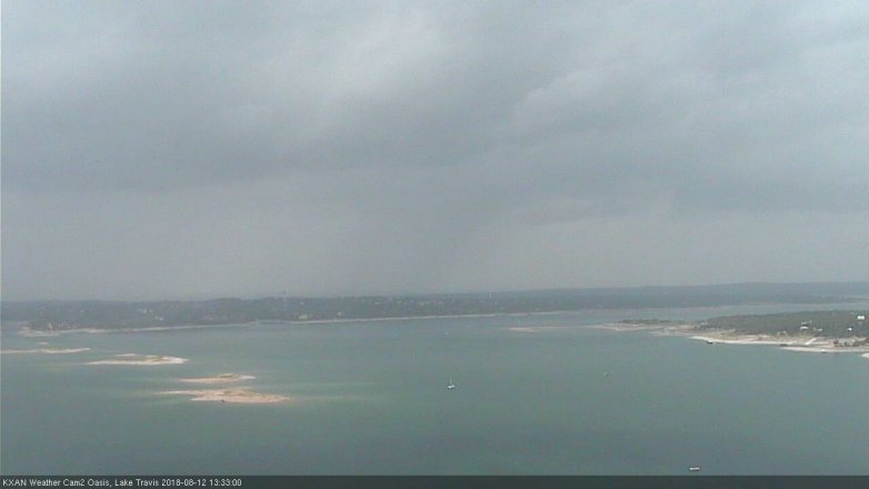 Lake Travis webcam, August 12, 2018 12:35 PM CT