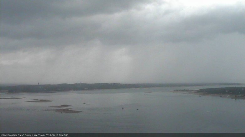 Lake Travis webcam, August 12, 2018 12:50 PM CT