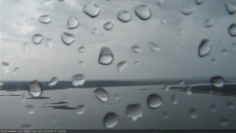 Lake Travis webcam, August 12, 2018 1:40 PM CT