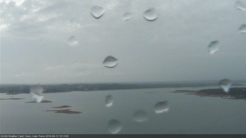 Lake Travis webcam, August 12, 2018 2:15 PM CT