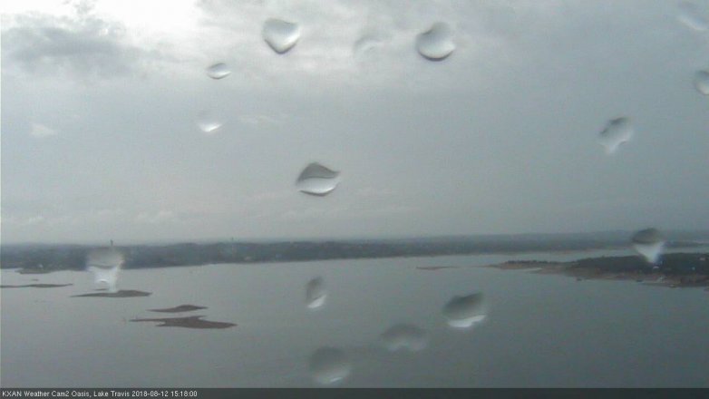 Lake Travis webcam, August 12, 2018 2:20 PM CT