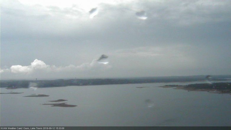 Lake Travis webcam, August 12, 2018 2:35 PM CT