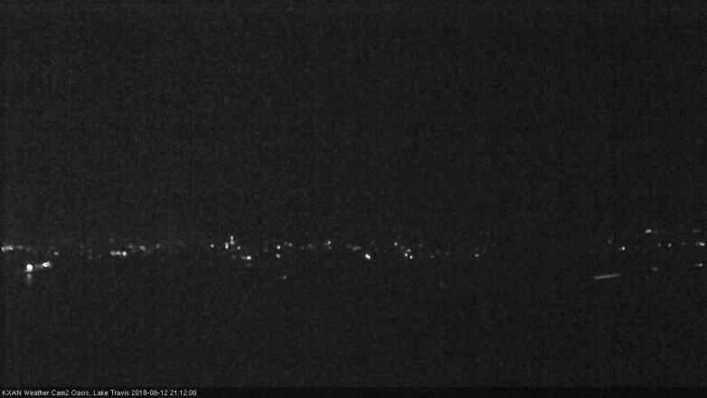 Lake Travis webcam, August 12, 2018 8:15 PM CT