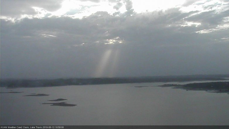Lake Travis webcam, August 13, 2018 6:00 PM CT