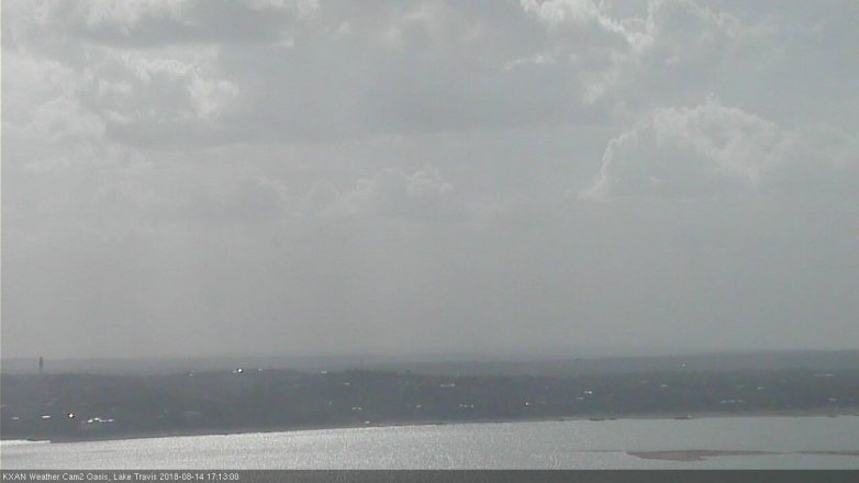 Lake Travis webcam, August 14, 2018 4:15 PM CT