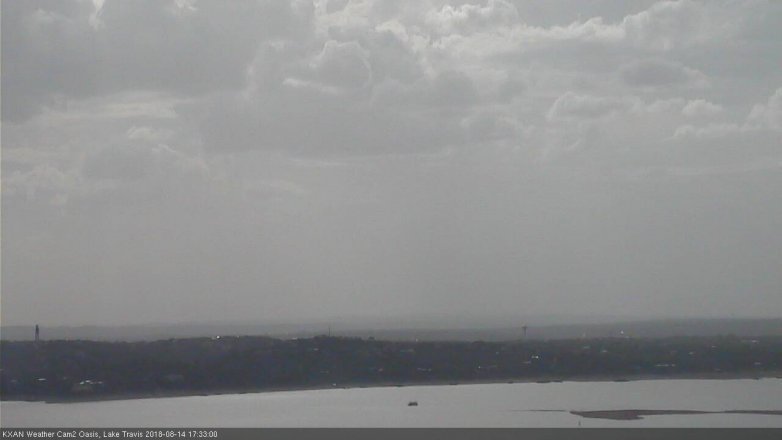 Lake Travis webcam, August 14, 2018 4:35 PM CT