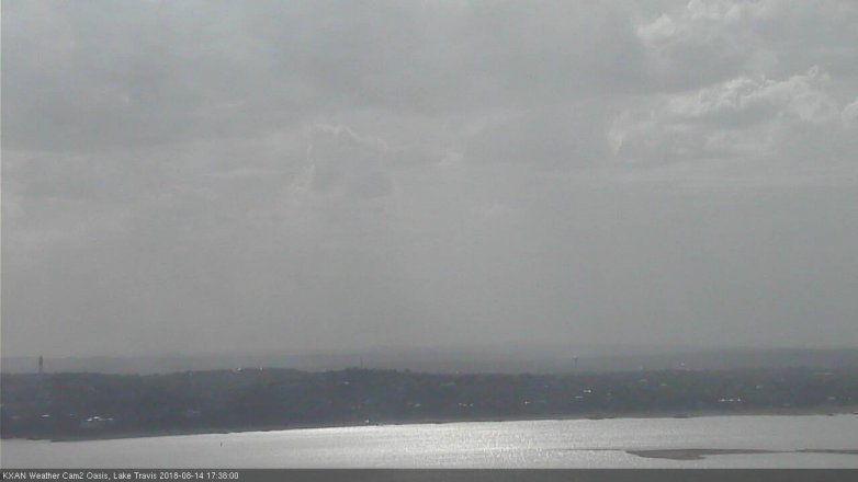 Lake Travis webcam, August 14, 2018 4:40 PM CT