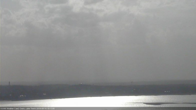 Lake Travis webcam, August 14, 2018 5:15 PM CT