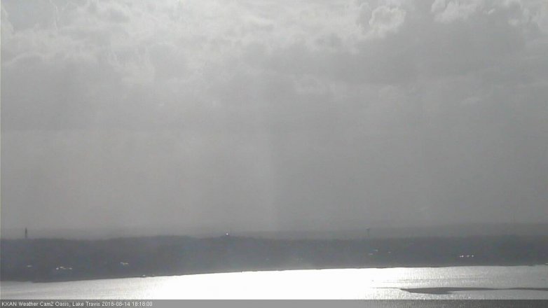 Lake Travis webcam, August 14, 2018 5:20 PM CT