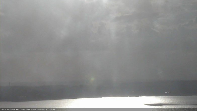 Lake Travis webcam, August 14, 2018 5:40 PM CT