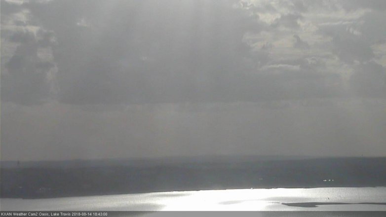 Lake Travis webcam, August 14, 2018 5:45 PM CT